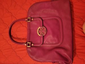Tory Burch Authentic Purple Amanda Bag